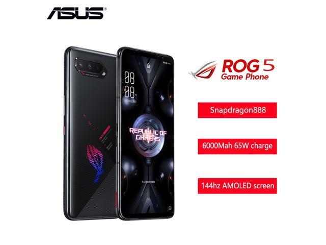 Tencent Version ASUS ROG 5-Original Global Rom Vesion ASUS ROG Phone 5 5G Snapdragon 888 Game Phone RAM 8GB/12GB/16GB ROM 128GB/256GB Dual Sim (GSM