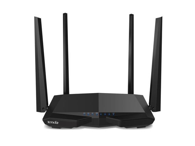 Tenda AC1200 Dual Band WiFi Router High Speed Wireless Internet Router with Smart App MU-MIMO for Home (AC6)Black