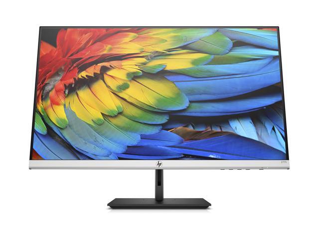 HP 27-Inch FHD Monitor with 1080P Display (Black 5JB79AA) HP 27fh