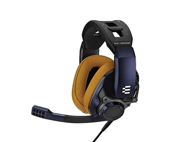 EPOS I Sennheiser GSP 602 - Wired Closed Acoustic Gaming Headset Noise-Cancelling Microphone Adjustable Headband with Customizable Contact