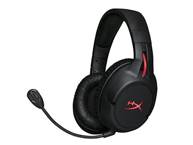 HyperX Cloud Flight - Wireless Gaming Headset with Long Lasting Battery Upto 30 Hours of Use Detachable Noise Cancelling Microphone Red LED