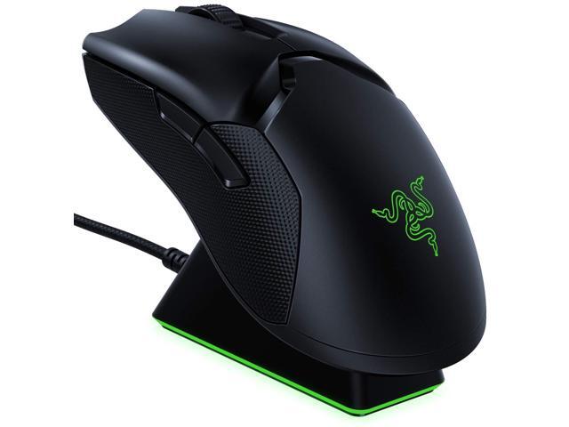 Razer Viper Ultimate Hyperspeed Lightest Wireless Gaming Mouse & RGB Charging Dock: Fastest Gaming Mouse Switch - 20K DPI Optical Sensor - Chroma