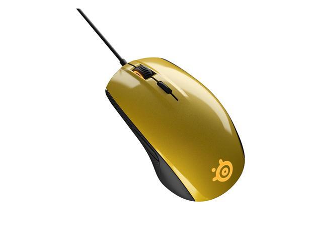 SteelSeries Rival 100 Optical Gaming Mouse - Alchemy Gold