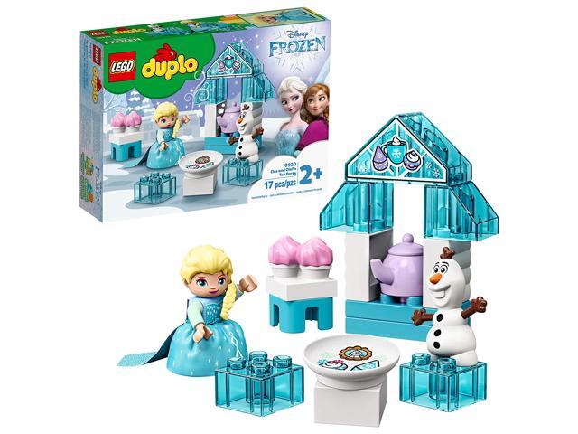 LEGO DUPLO Disney Frozen Toy Featuring Elsa and Olafs Tea Party 10920 Disney Frozen Gift for Kids and Toddlers New 2020 (17 Pieces)
