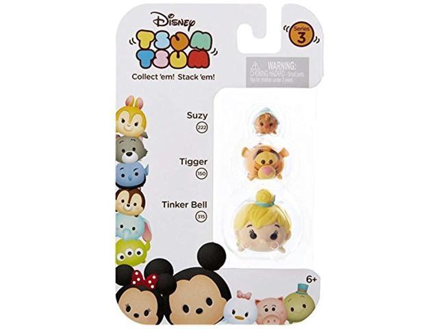 Disney Tsum Tsum Series 3 Suzy Tigger & Tinker Bell 1' Minifigure 3-Pack #222 150 & 315