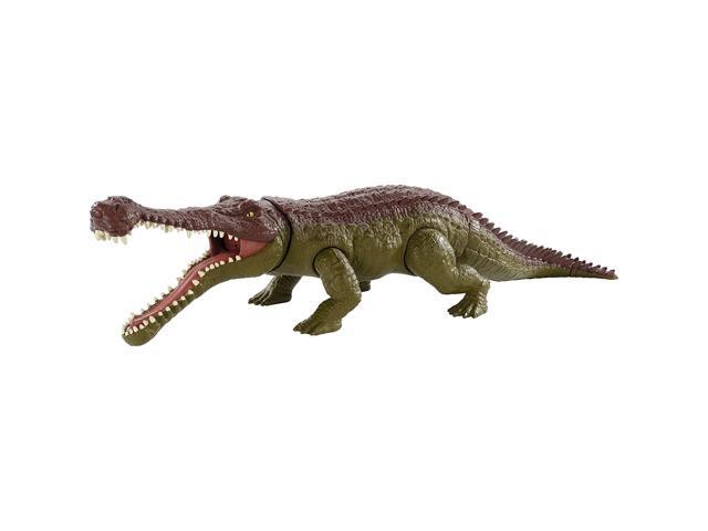 Jurassic World Massive Biters Larger-Sized Dinosaur Action Figure Sarcosuchus