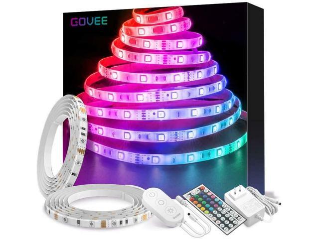 Govee LED Strip Lights 328ft Waterproof Color Changing Light Strips with Remote