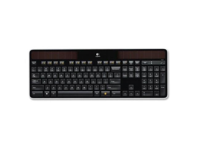Logitech Wireless Solar Light-Powered Keyboard K750Black