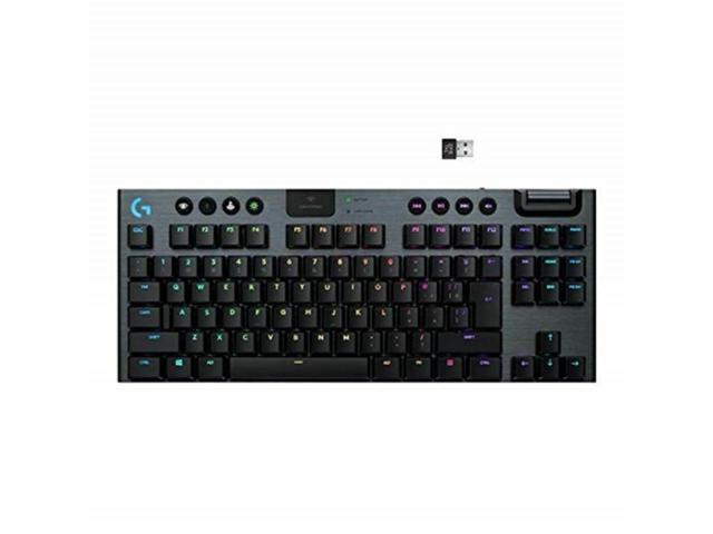 Logitech G915 Tkl Tenkeyless Gl Clicky Wireless Rgb Mechanical Gaming Keyboard
