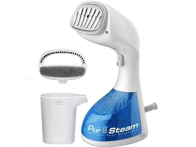 PurSteam 1400-Watt Steamer for Clothes Perfect for sterilizing and disinfecting Wrinkle Remover Fast Heat-up Large Detachable Water Tank Exact