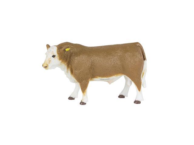 Big Country Toys Hereford Bull - 1:20 Scale - Hand Painted - Farm Toys - Farm Animal Toys