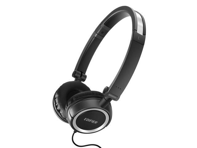 Edifier H650 Headphones - Hi-Fi On-Ear Wired Stereo Headphone Ultralight and Fold-able - Black