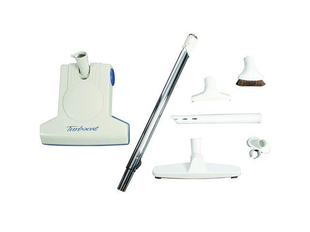 Cen-Tec Systems 94016 TurboCat Air Turbine Tool with Premium Accessories for Central Vacuums Gray