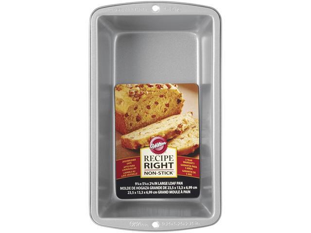 Wilton 070896590510 Recipe Right Large Loaf Pan STANDARD Steel