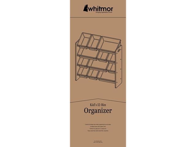 Whitmor 12 shops bin organizer