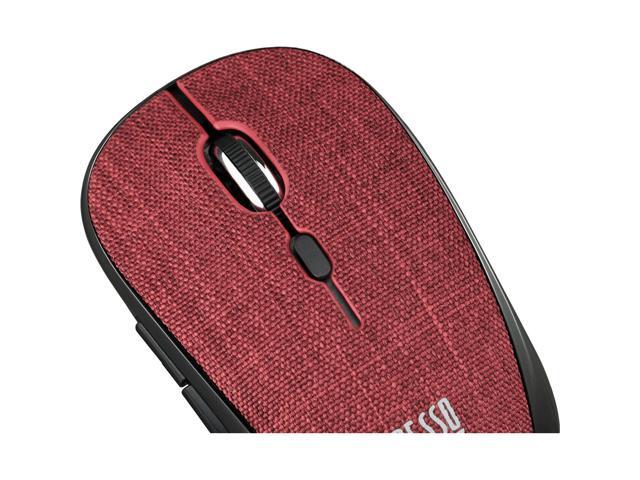 Imouse S80r - Wireless Fabric Optical Mini Mouse (Red)