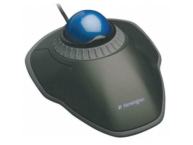 Kensington Corded Trackball Mouse Optical Black/Blue USB Black/Blue K72337US