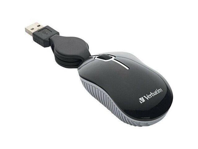 Verbatim Mini Travel Optical Mouse Commuter Series - Black