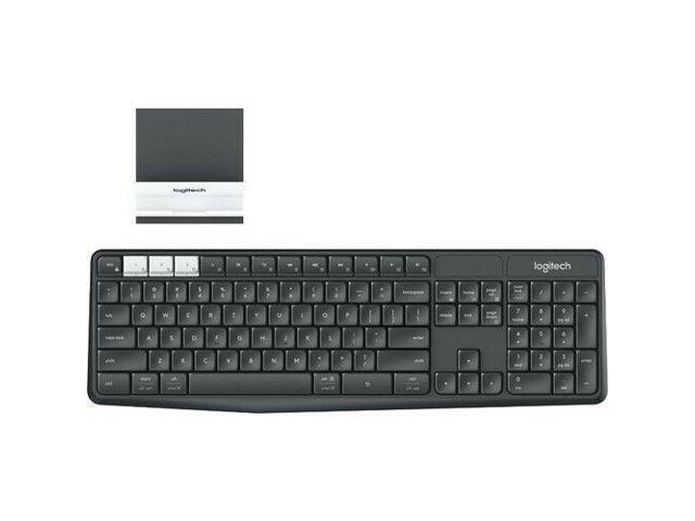 NEW Logitech 920-008165 K375s Multi-Device Wireless Keyboard and Stand Combo
