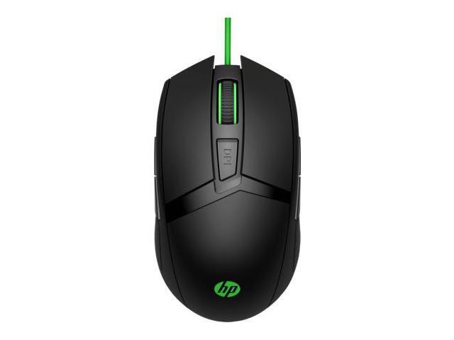 HP Pavilion Gaming Mouse 300 Black & Green 4PH30AA#ABL
