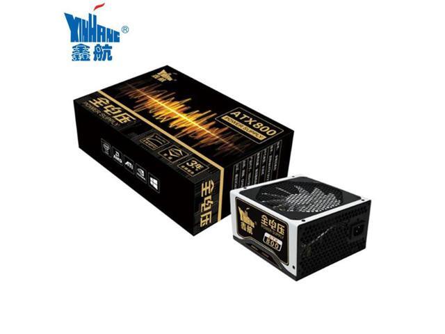 XINGHANG Silent 800W PC Power Supply PSU Gaming Power ATX Mining Power Supply PC Power Switch PSU 12V Active PFC Computer 110V