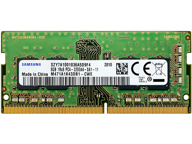 PCパーツ SAMSUNG DDR4 3200 16GB SODIMM i