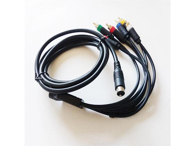 18m Replacement Game Console RGBS/RGB Cable Color Monitor Component Cable for Sega MD2 Game Machine Accessories