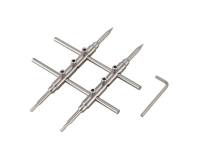 Professional Curved Tips DSLR Camera Lens Spanner Wrench Repairing Opening Tool Stainless Steel for Most DSLR Cameras