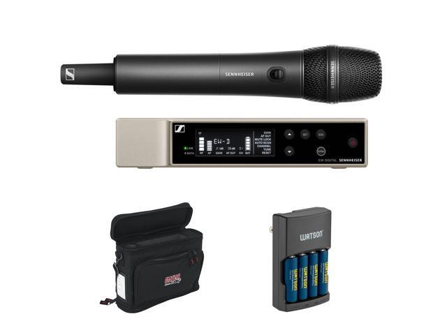 Sennheiser EW-D 835-S SET Digital Wireless Handheld Microphone System with MMD 835 Capsule (R1-6: 520 to 576 MHz) Bundle with Rapid Charger and