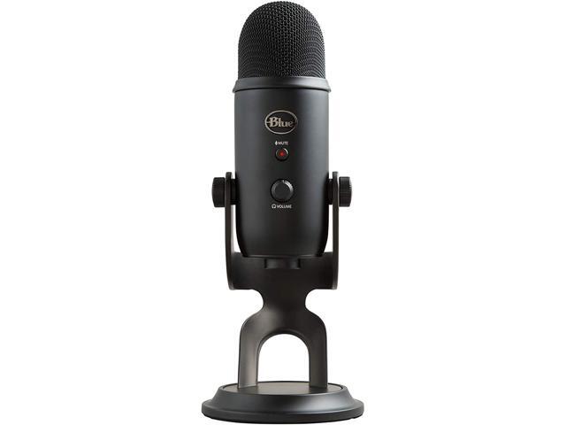 Blue Yeti Blackout USB Professional Multi-Pattern USB Microphone Plus Pack Bundle with Presonus StudioOne 5 artist DAW iZotope RX elements Plug-in