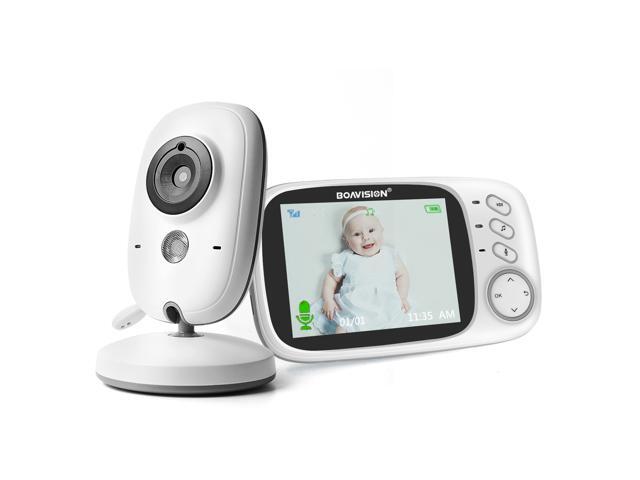 BOAVISION VB603 Video Baby Monitor 24G Wireless With 32 Inches LCD 2 Way Audio Talk Night Vision Surveillance Security Camera Babysitter