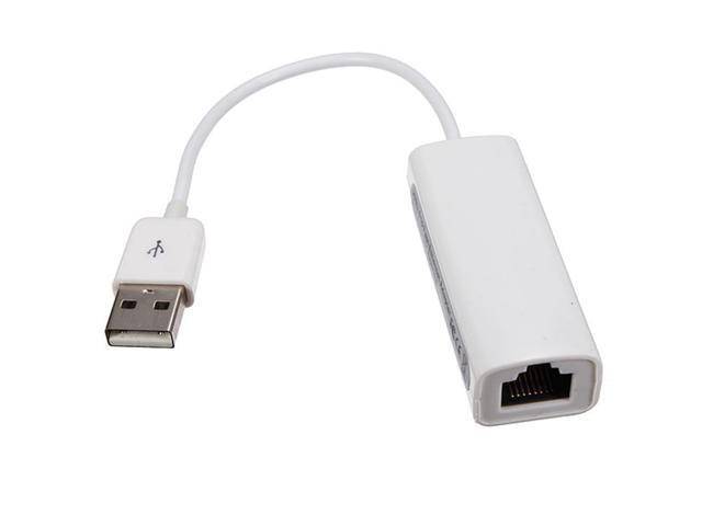 USB 20 to RJ45 LAN Ethernet Network Adapter For Apple Mac MacBook Air Laptop PC