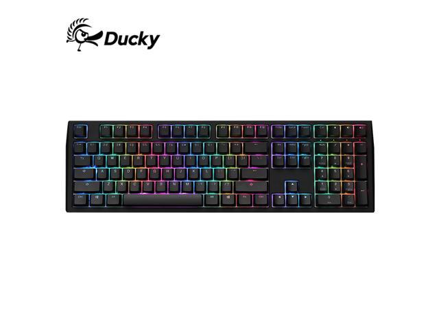 Ducky Shine 7 Mechanical Gaming Keyboard Zinc alloy 108 mechanical keyboard RGB light ESports - Cherry MX Brown