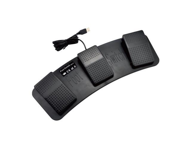 USB Foot Pedal Control Switch Game Pad Keyboard Mouse for Computer PC Laptop