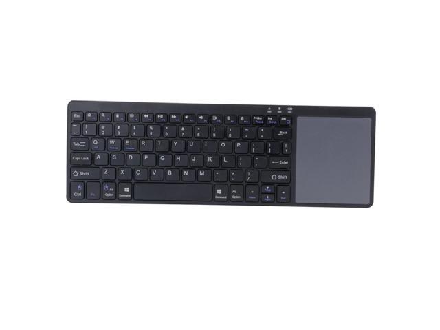 Slim Wireless Keyboard BT30 80 Keys for iOS Android Windows Black+Red