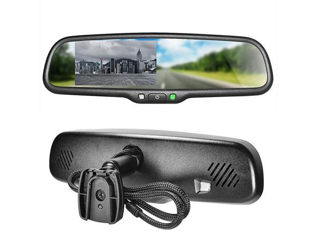 OEM Rear View Mirror with 43 Auto Adjusting Brightness LCD Rearview Universal Fit