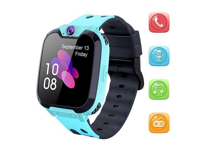 Smart Watch for Boys Girls HD Touch Screen Sports Smartwatch Phone with Call Camera Games Recorder Alarm Music Player for Children Teen Students