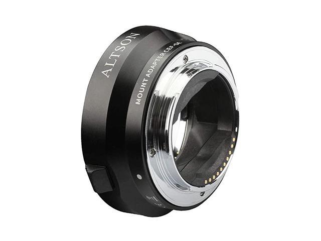 EFEFS Lens to Sony E Mount T Smart Adapter Ring Black CEFSE