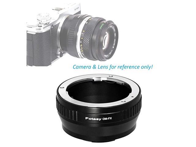 OM Lens to Fuji X Adapter Olympus OM Mount to X Mount Adapter fits Fujifilm XMount Mirrorless Cameras XPro2 XE2 XE3 XA5 XM1 XT1 XT2 XT3 XT10 XT20