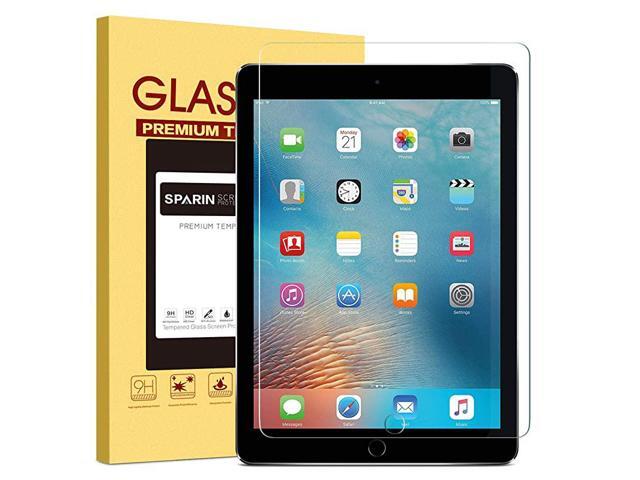 Screen Protector for iPad 6th GenerationiPad Pro 97 inch 20182017 Tempered Glass Compatible with Apple Pencil