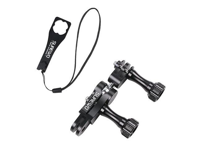 Ball Joint MountAluminum Swivel Arm Mount with Aluminium Wrench Compatible with GoPro Hero 9872018 6 5 Black4 Session4 Silver3+DJI Osmo