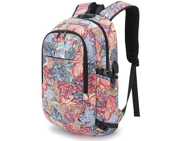 Business Laptop Backpack Water Resistant AntiTheft College Backpack with USB Charging Port and Lock 156 Inch Computer Backpacks for Women Girls