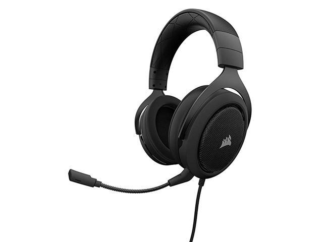 HS50 Stereo Gaming Headset Discord Headphones Carbon Renewed