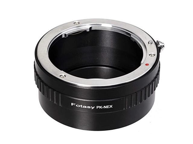 Manual PK Lens to Sony EMount Adapter K Mount E Mount Adapter Compatible with Pentax K Lens Sony Alpha NEX5T NEX6 NEX7 a3000 a3500 a5000 a5100