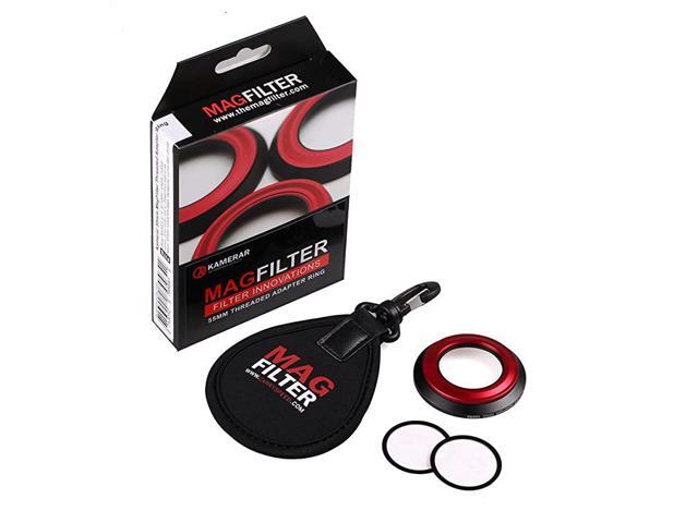 55mm Threaded Adapter Ring with Carrier Bag for Sony Canon Nikon and Panasonic