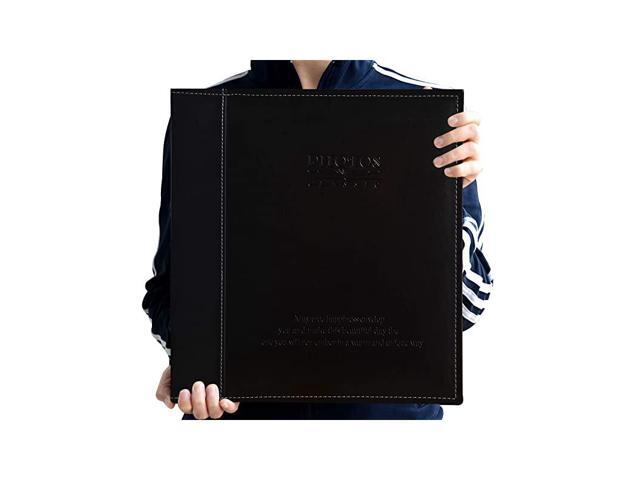 Magnetic SelfStick Page Photo Album Family Album Leather Cover Hand Made DIY Albums Holds 3X5 4X6 5X7 6X88X10 Photos A52035 Black Large
