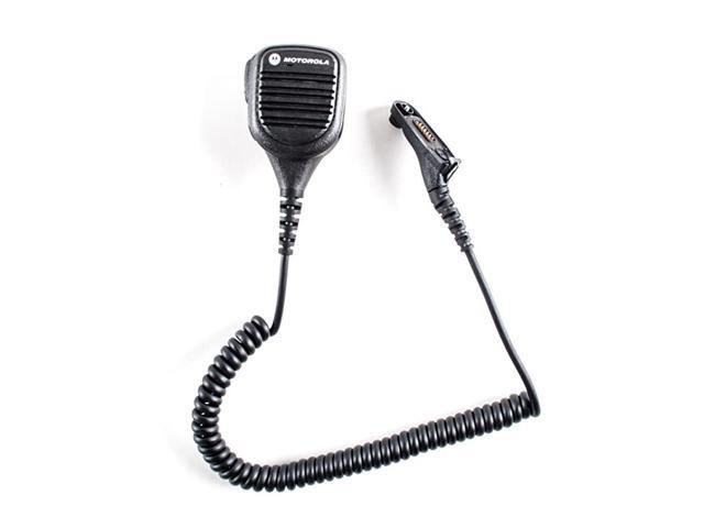 PMMN4050A Large Remote Speaker Microphone with NoiseCancelling Feature Black