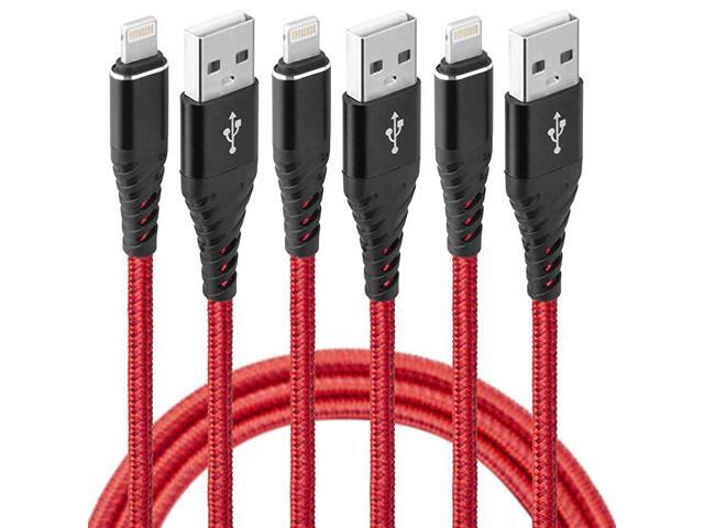 3Pack 3ft iPhone Charger 3 Foot iPhone Charging Cable Nylon Braided Data Sync 3 Feet Lightning Charger Cable Cord for iPhone 1111 Pro 11 Pro
