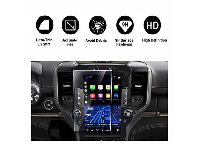 2020 2021 Dodge Ram Trucks 1500 2500 3500 Uconnect Touchscreen Car Display Navigation Screen Protector HD Clear TEMPERED GLASS Protective Film
