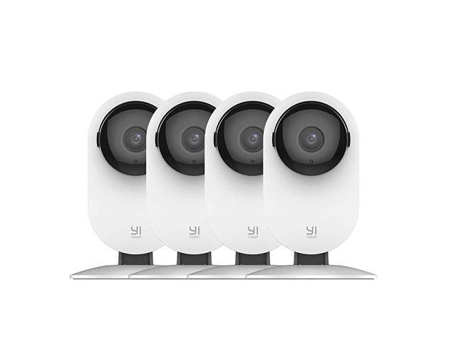 4pc Security Home Camera 1080p WiFi Smart Wireless Indoor Nanny IP Cam with Night Vision 2Way Audio Motion Detection Phone App Pet Cat Dog Cam